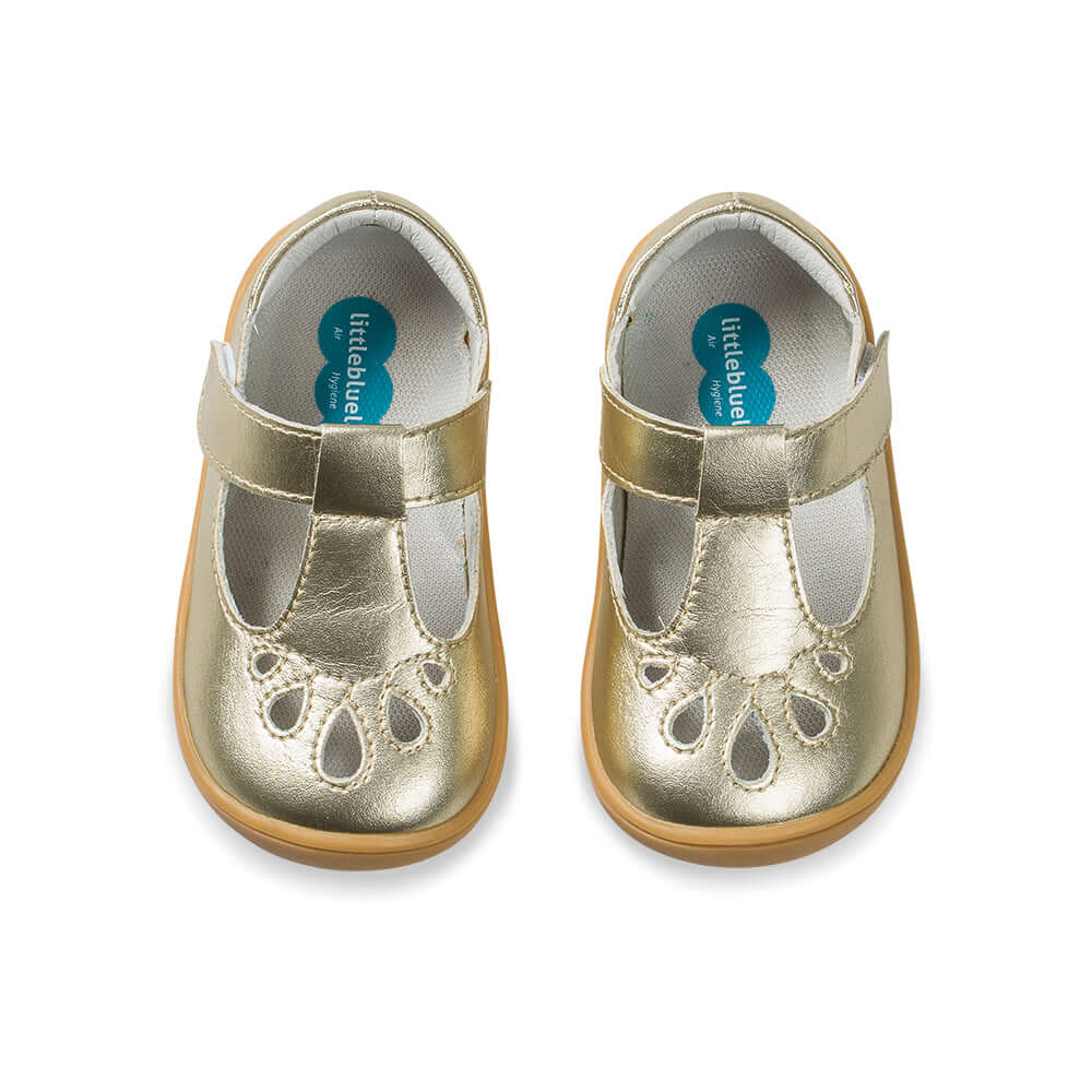 Peacock Dottie Pre-walker Baby Girl Mary Jane Shoes-4