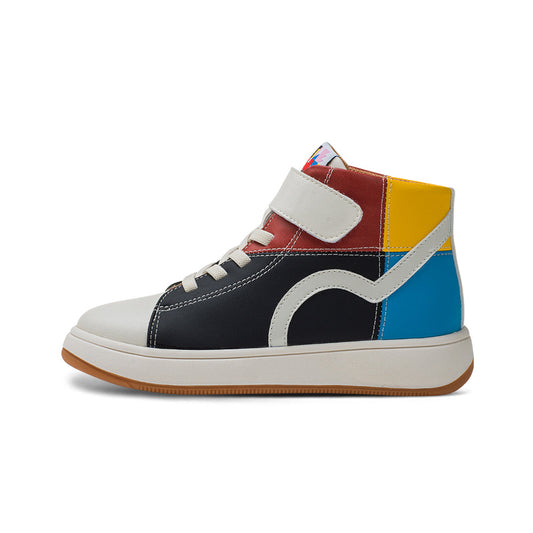 Mondrian Non-Slip Kids High-top Sneakers-0