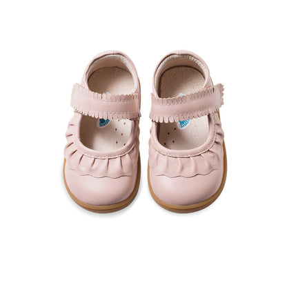Spring Floral Comfortable Pre-walker Mary Jane Shoes-4